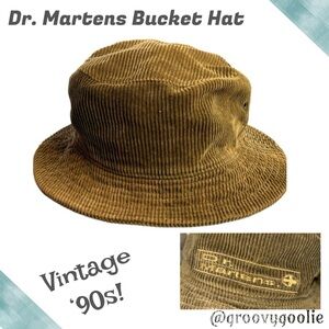 Vtg 90’s - Never-used Dr. Martens Corduroy Bucket hat